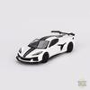 MINI GT 164 Scale U.S. MiJo Toys Limited Edition Chevrolet Corvette Z06 2023 (Arctic White)