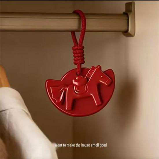 Agarwood Scented Wax Tablets - Fragrance Hanger for Home, Car, and Wardrobe, Perfect New Year Gift