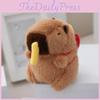 Keychain Plush Capybara Doll Pendant Decoration Birthday Gift Animal Kitchen