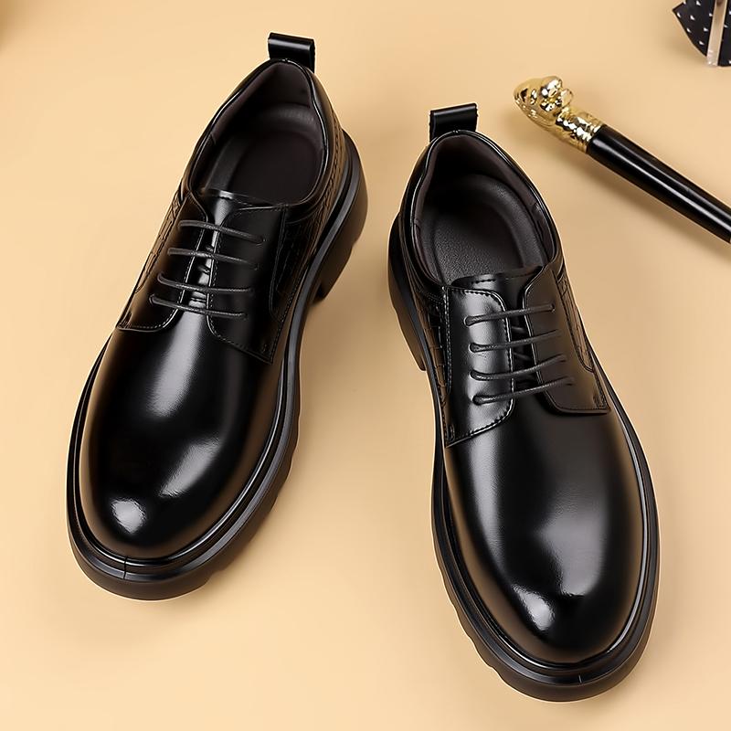 Unisex Leather Shoes Dress Shoes Smart Casual Walking Office Commuting and Travel Everyday Formal Style Daily Footwear Sizes 38-44