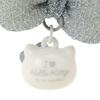Sanrio Ribbon Key Chain (I Love Hello Kitty) Kitty Silver 422274 Model