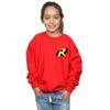 DC Comics Sweatshirt mit Batman- und Robin-Logo für Mädchen