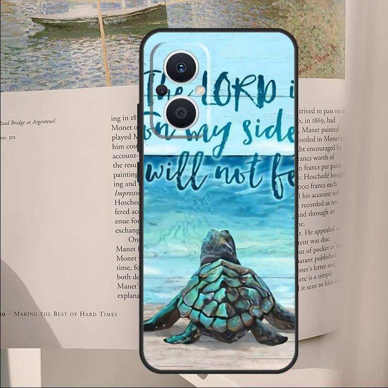 Sea Turtle Turquoise Oceanlife Cover For OPPO Reno 14F 11F 12F 13F 10 11 12 13 14 Pro 7 8 Lite OPPO Find X6 X8 X9 Pro Case