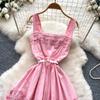 Runway Elegant Formal Luxury Evening Dresses Women Summer Embroidery Lace Short Dress Female Hollow Out Crochet Short Dress