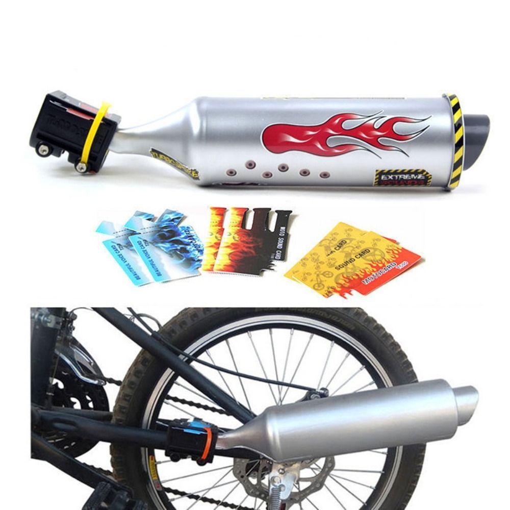 Zvukový simulátor Kolo Nářadí Turbína Zvuk Divoká Turbína Výfuková trubka BMX Horský