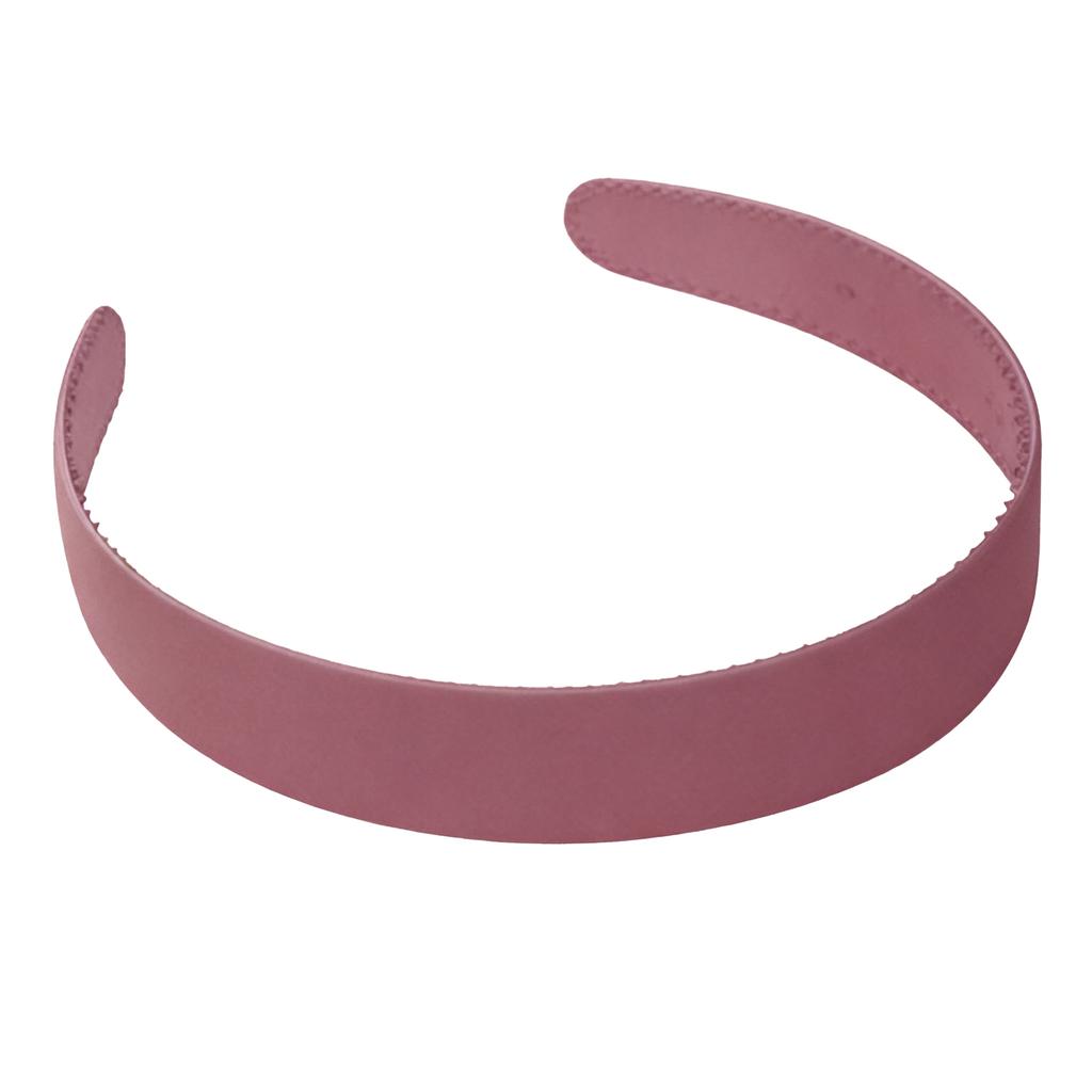 2.5cm Wide Brimmed Headband Fashion Morandi Women Headband Ladies Hair Accessory for Face Wash Hair Decoration Yellow