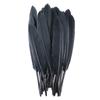 50Pcs Natural Black Goose Ostrich Feathers For Jewelry Earrings Making Diy Dream Catcher Decoration Crafts Plume Accessories