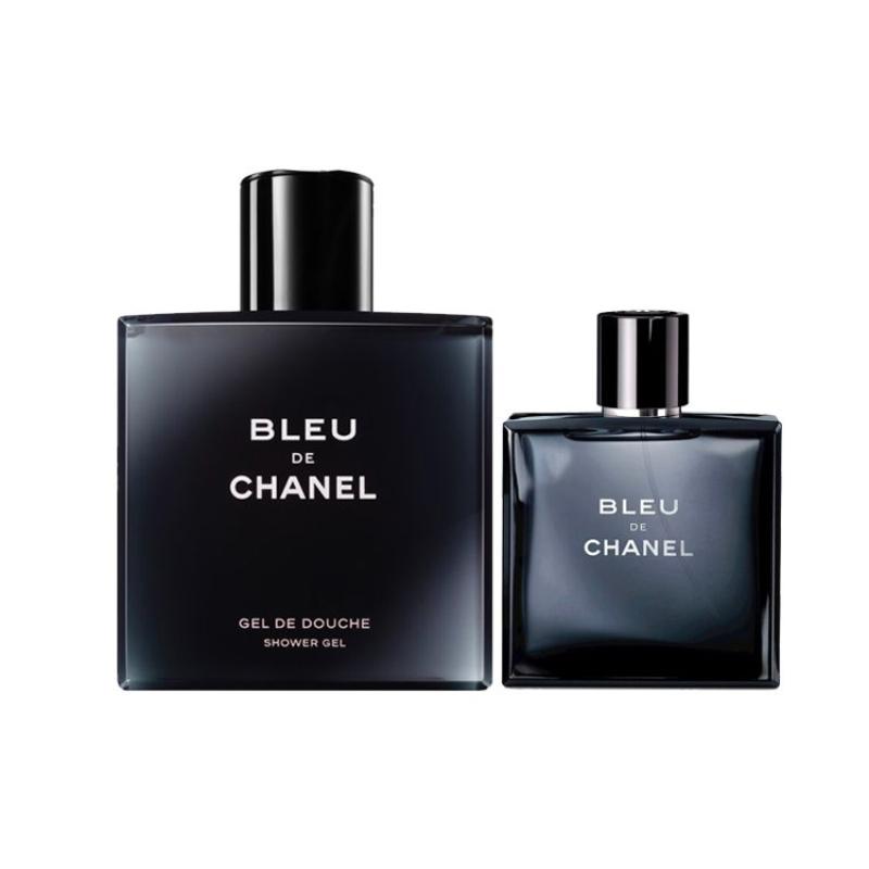 CHANEL BLEU DE CHANEL Eau de Parfum and Shower Gel Set EDT 50ml+shower gel 200ml