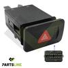 Interrupteur Bouton de Warning Feux de Détresse compatible avec GOLF IV de 1997 à 2006 - 1J0953235C 1J0953235E