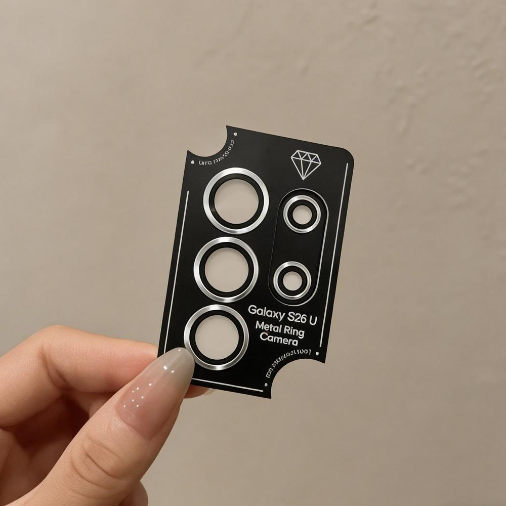 

Camera Metal Lens Ring Glass Case For Samsung Galaxy S26 Ultra S25U S24 S23 Plus S22 Camera Lens Screen Protector Lens Cover For S26