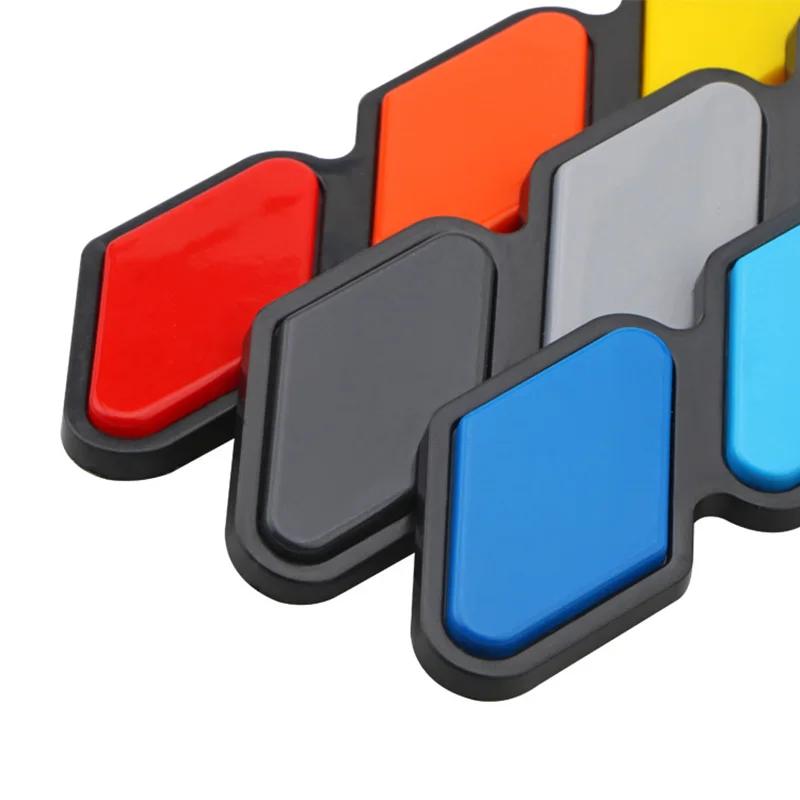 4 Färger Aluminium Grillmärke - TRD Emblem Passar För Tacoma/Tundra/4Runner/Highlander/RAV4, Alla Väder Biltillbehör