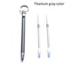 Tragbarer Mini Titan Stift Gadget Schlüsselanhänger Outdoor Praktischer Umweltstift