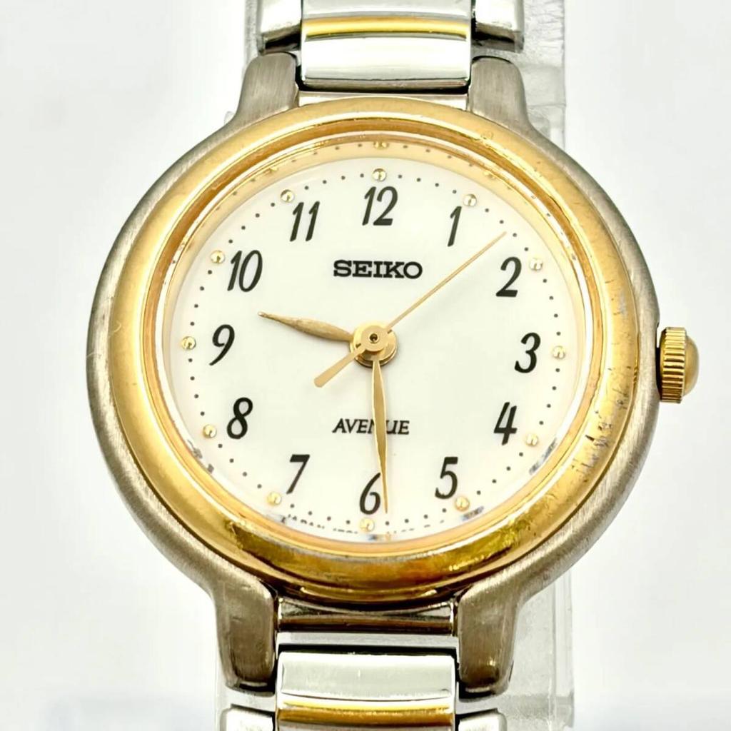 SEIKO AVENUE Watch 2N0082 [New Battery] Ladies' 1F21-0H60