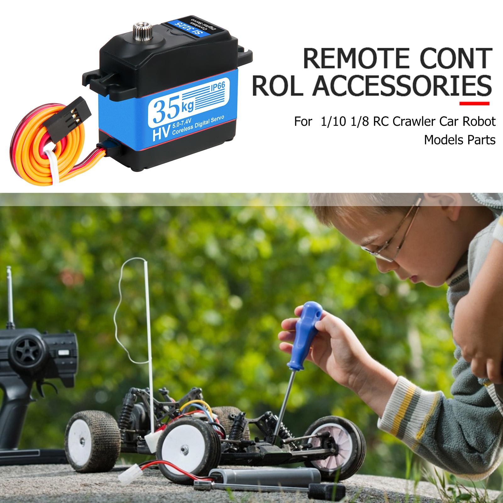 

35kg IP66 All Metal Gear Digital Servo for RC Helicopter Plane Boat Car RC Robot Helicopter Children Kids Gift