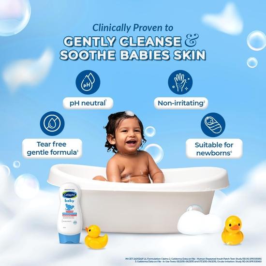 Cetaphil Baby Moisturising Bath & Wash 230 Ml