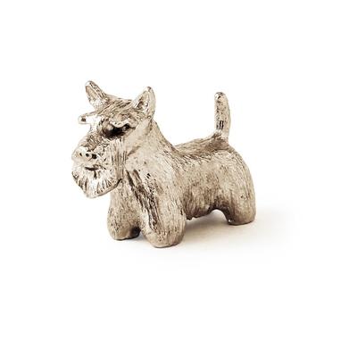 Terrier Escocês (Pequeno) Coleção de Estatuetas Art Dog Feito na Inglaterra