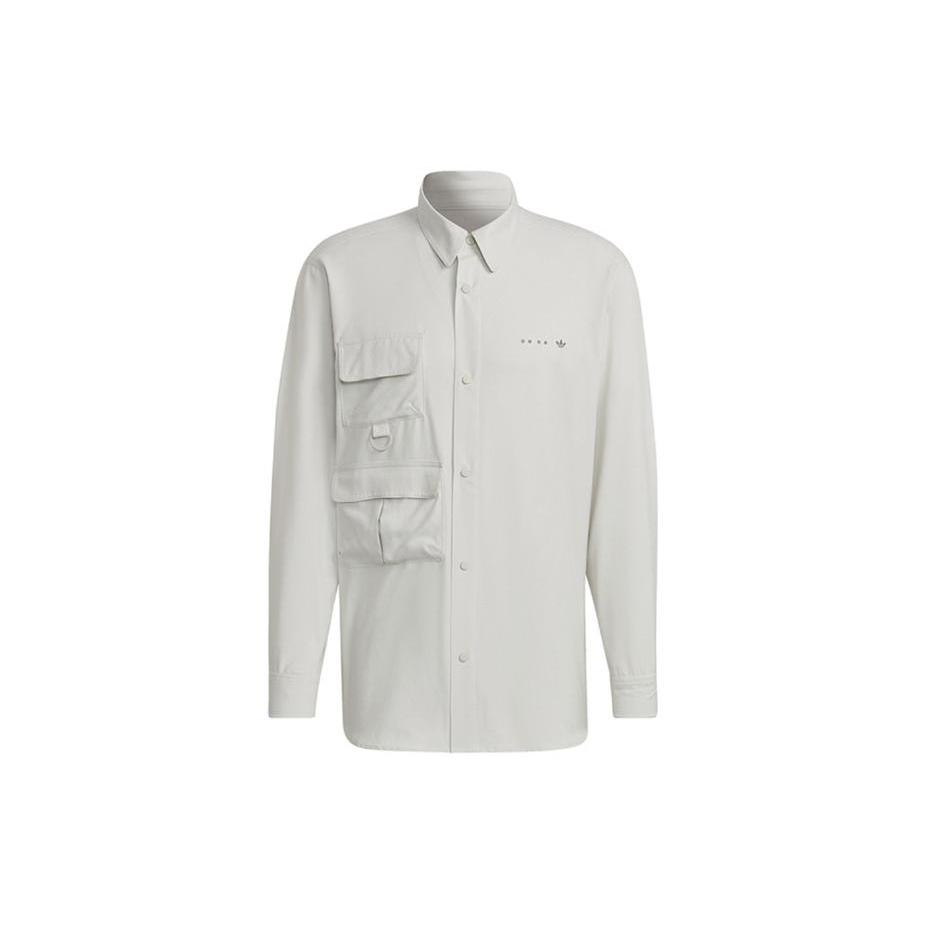 Adidas Originals Jackets Men's White Lapel Moderate Other HK2766