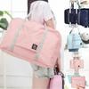 Large Capacity Luggage Storage Bags Packing Tote Travel Shopping Big Bag Folding Clothes Pouch Organizer Nylon High Quality