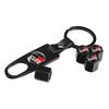 For Toyota ad11Caps with Keychain Car Wheel Tire Valve For Toyota GR Sport Gazoo Corolla Land Highlander Cruiser Aqua Prius Rav4 Yaris Hilux