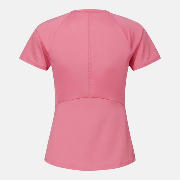 DESCENTE Women'S Slim Short Sleeve T-Shirt Pink Sr122Pts12