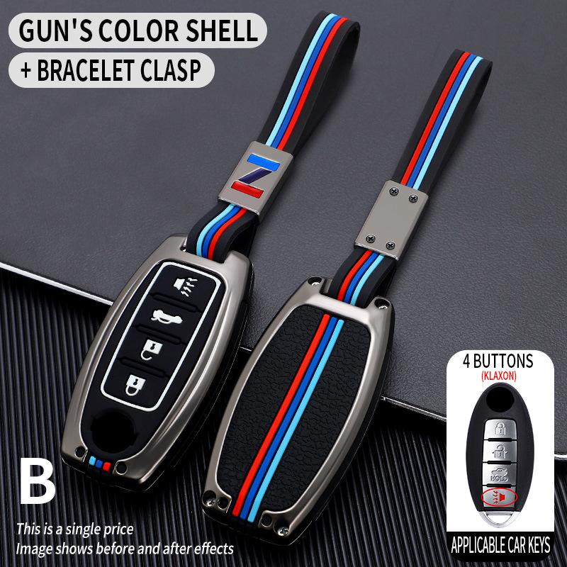 Applicable To The 14th Generation Xuanyi Key Set 2023 Teana Qashqai Qijun Jinke Tuda Car Case Buckle