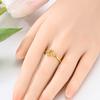 Authentic copper Sunflower Bee Open Ring Star Shape Moon Womans Exquisite Ring Beautiful Accessory Ring Wedding Valentine Day Gift