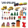 Children's Wooden Thomas Small Train Railcar Traffic Mine Set Educational Baby Early Education Toys