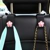 2pcs Car Seat Headrest Hook Back Hooks for Auto Back Seat Storage Organizer Hanger Holder for Handbag Purse Bags Clothes Coats