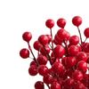 Artificial Fruits Ceramic Vase Home Desktop Planters Decoration Chinese Year Ornaments for