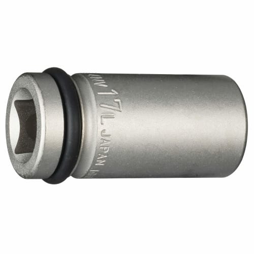 TONE 4NV-17L Long Impact Socket, 12.7mm (1/2") Drive, 17mm Width