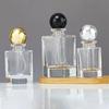 Luxury Glass Perfume Bottle Set: 30ml Press-type Decanter & 50ml Spray Refillable Bottles