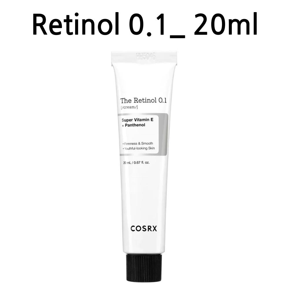 COSRX La crème au rétinol 0,1, la crème 0,3 et l'huile 0,5 (20 ml),