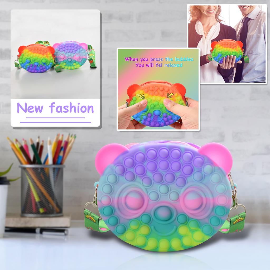 LED Fingerspinner Spielzeug - Bunter Stressabbau Spinner Für Kinder & Erwachsene