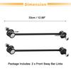 UXCELL 2pcs Front Stabilizer Sway Bar Link for Peugeot Partner 18-23  No.508739/508761
