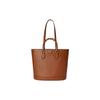 Gucci Diana Bamboo Double G Logo Solid Leather Tote Bag Women tote bags Brown 750394-UAAAY-2548