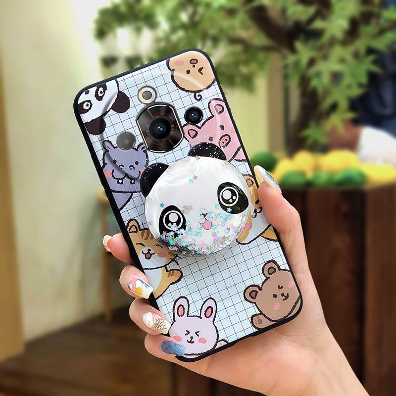 Stoßfeste Treibsand-Handyhülle für ZTE Nubia Focus Pro 5G Schlichtheit Langlebig Schmutzabweisend Cartoon Hautgefühl Silikon