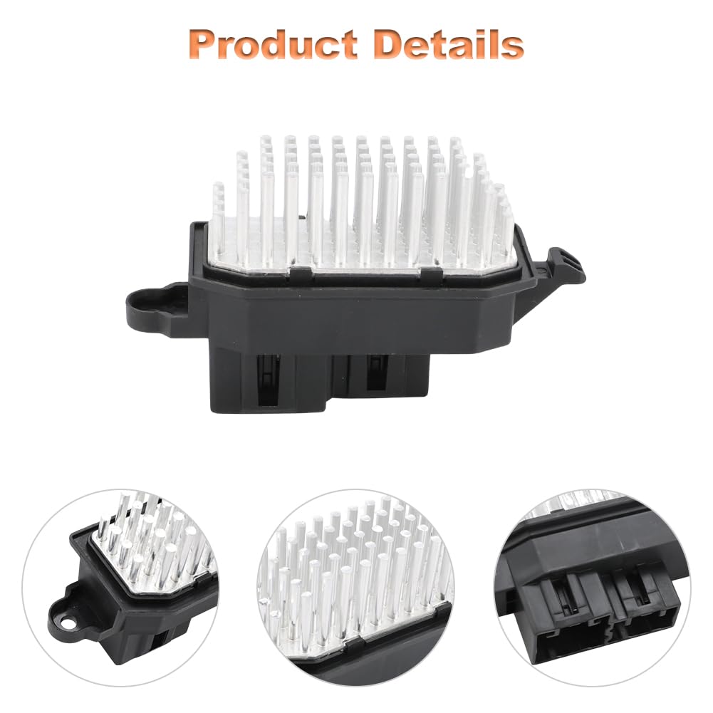 HVAC Blower Motor Resistor Compatible with Nissan Pathfinder V6 3.5L 2022-2024 Rogue SL SV L4 2.5L 2014-2018 Rogue Sport L4 2.0L 2017-2022