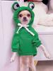 1PC Cute Frog Pet Sweater for Small and Medium Dogs - Green Dog Hoodie with Fun Design - Keep Your Pup Cozy and Stylish