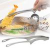 Shimomura Kihan Smart Kitchen Tongs, Large, with Floating Tips for Cleaning and Dirt-Free Operation. [Made in Japan] Easy to Grasp Small Ingredients.