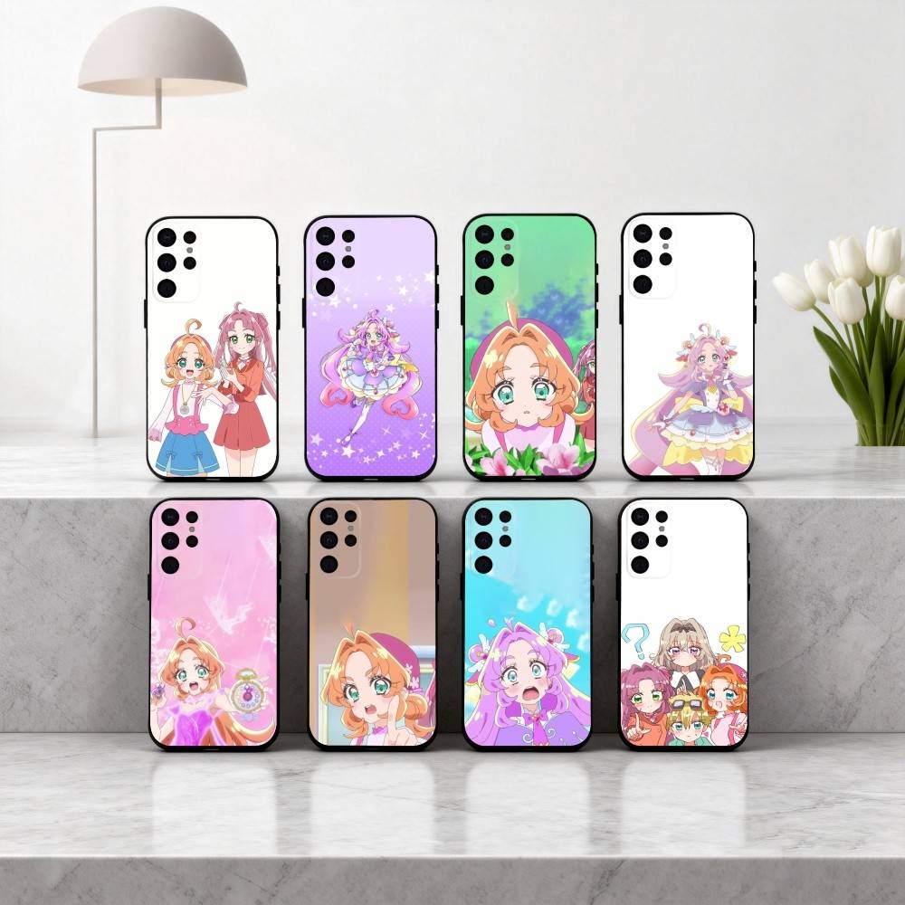 Anna A-Akechi Star D-Detective Phone Case For Samsung S25,S24,S21,S22,S23,S30,Ultra,S20,Plus,Others Soft Black Cover