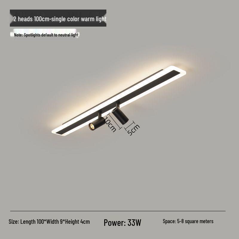 Frameless LED Ceiling Light for Living Room and Hallway