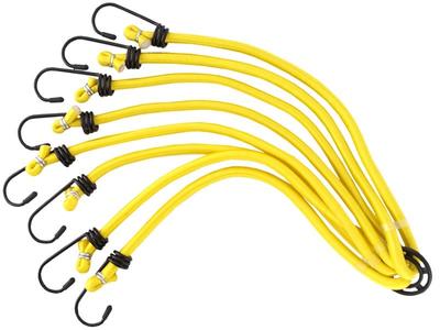 Linki elastyczne - pająk 8 ramienny do mocowania bagażu, 7 mm x 60 cm