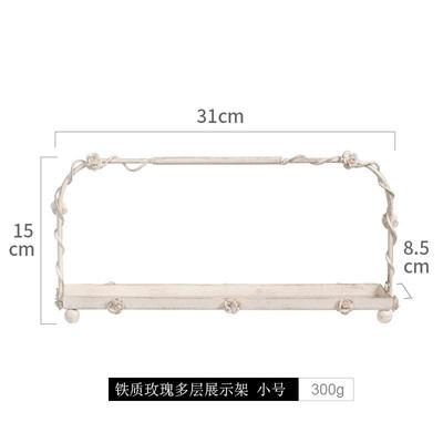 

White Dessert Exhibition Display Frame Afternoon Tea Double Layer Cake Rack Wedding Birthday Party Gold Pastry Decoration