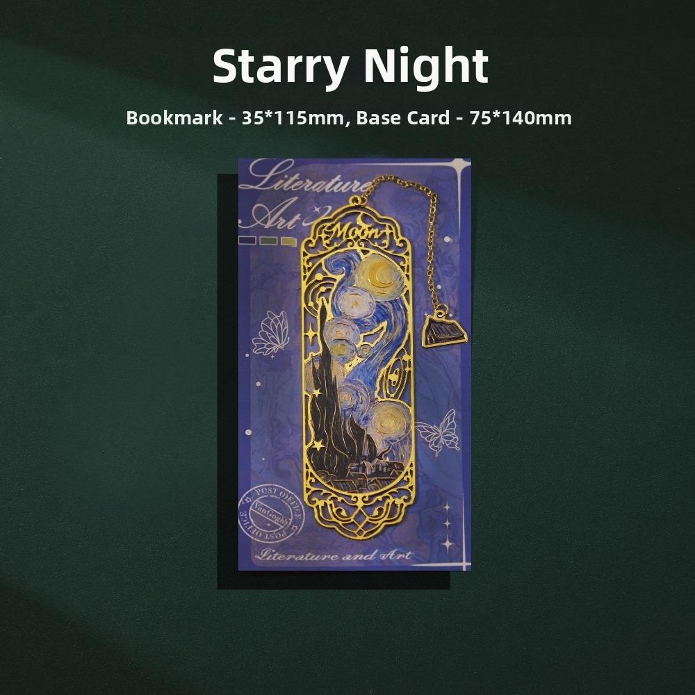 Classical Style Metal Bookmarks Metal Material Hollow Stamping Bookmark  for Graduation Rewards