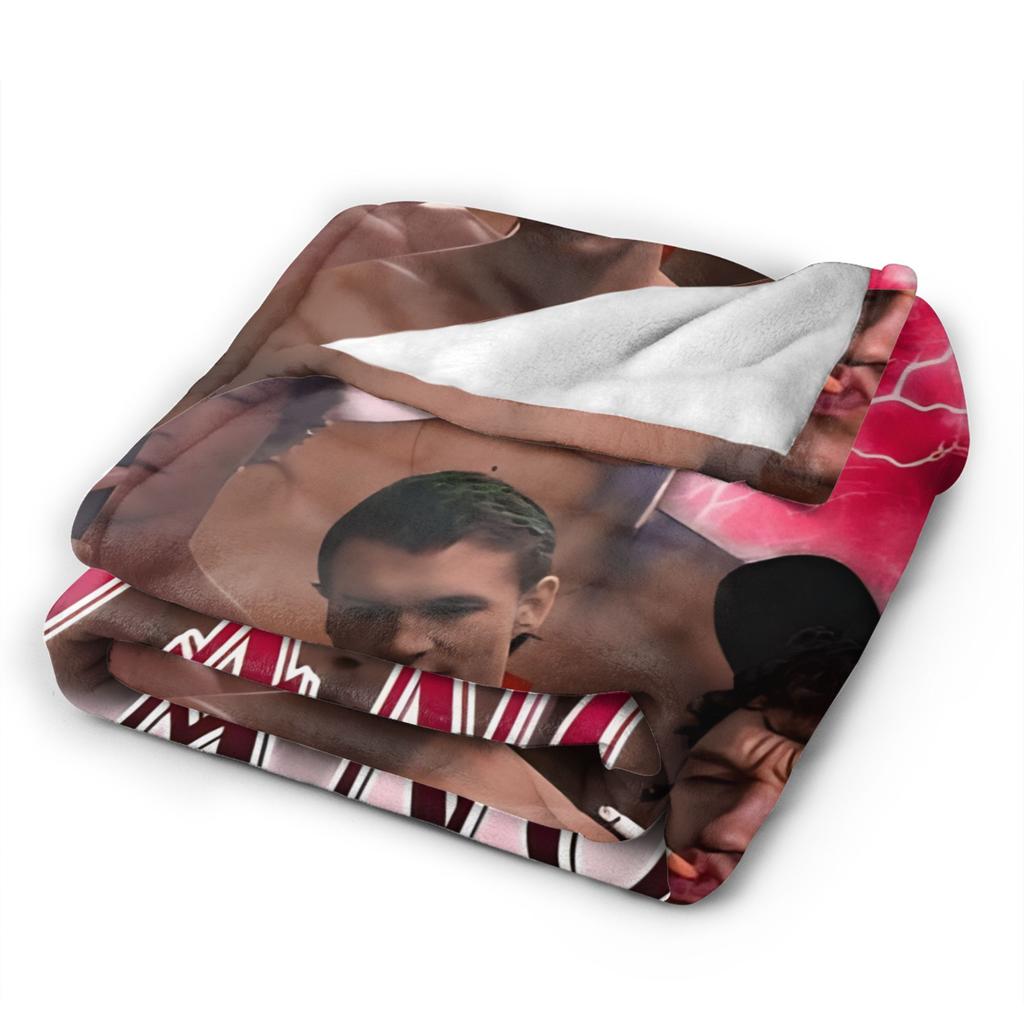 Ilya Rozanov Flanelldecken Beheizt Rivalität Hockey Vintage Überwurfdecke für Bett Sofa Couch 125*100cm Plüsch Dünne Steppdecke