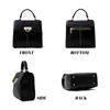 Kanon Crochet Formal Ceremony Bag with Elegant Freestanding PU Perfect for Special Entrance and A Perfect Gift for Women 2-Way Handbag/Shoulder Flap,