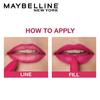 Maybelline New York SuperStay Crayon Lipstick Matte Finish Long-Lasting Intense Colour 1.2g 1 Pack 25 Stay Exceptional