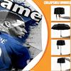 Custom Name Personalized Kylian Mbappe Print Umbrella, Auto Open Close, 8‑Rib Sturdy Frame, Commute Camping Hiking Use, Birthday Gift
