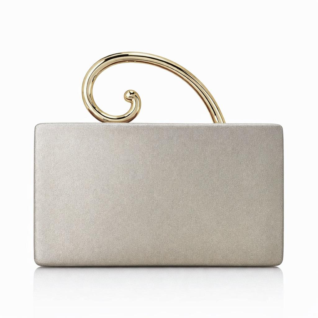 Fashion Shoulder Clutch Pu Leather Crossbody Summer Handbag Evening Bag Branded Copy Bags By Hand Golden Party Women's White Fur