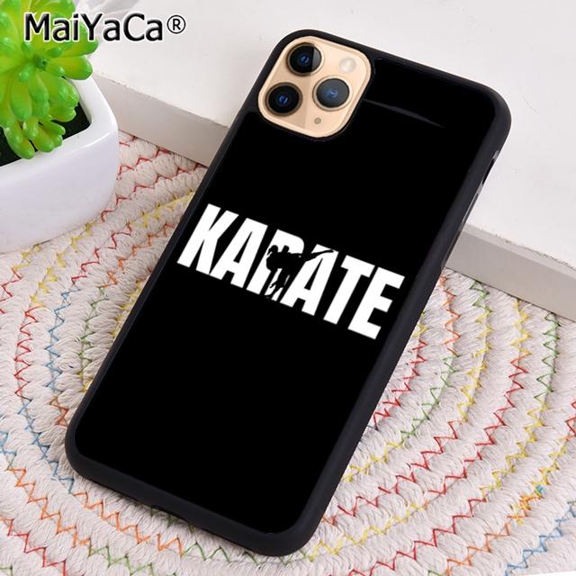 MaiYaCa Kung Fu Taekwondo Karate Phone Case For iPhone 17 Air 16 15 Plus 11 12 13 14 Pro Max Shell Coque